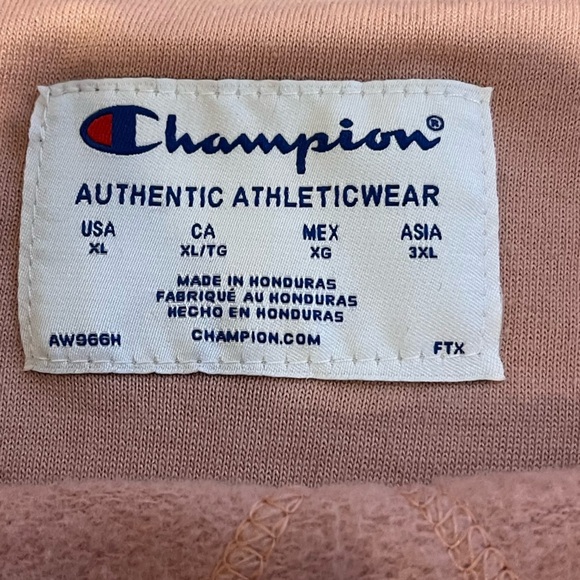 CHAMPION Pink crewneck size XL - Picture 2 of 7
